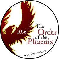 The Order of The Phoenix Campaign 2006 Button