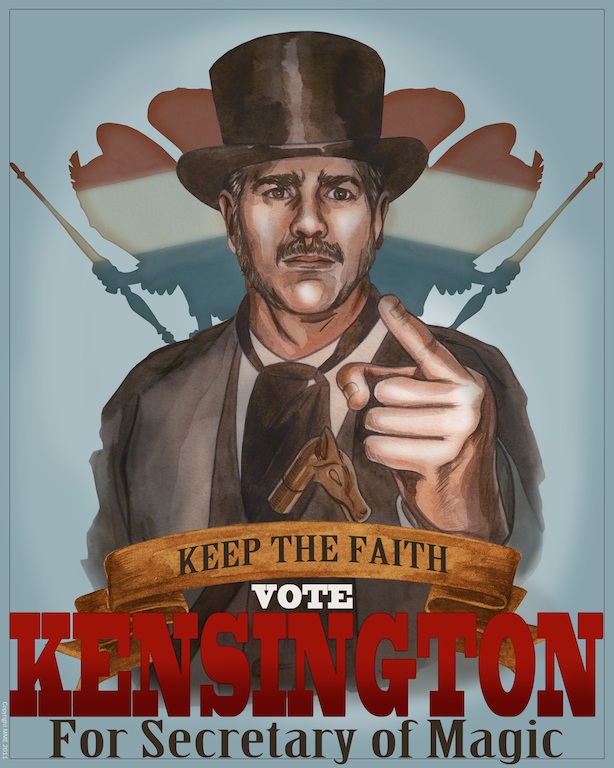 First Campaign Poster for Kensington Campaign