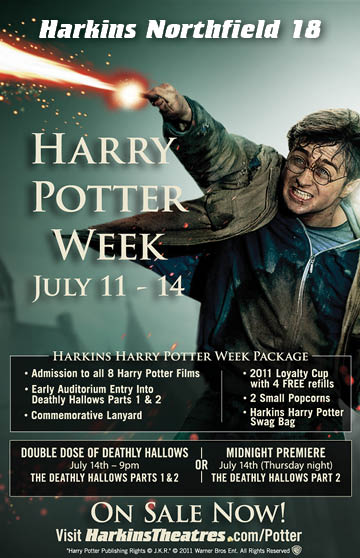 Harkins Northfield Harry Potter Week